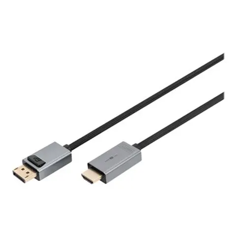 Digitus 4K DisplayPort Adapterkabel, DP - HDMI Typ A – 481256 – Bild 2