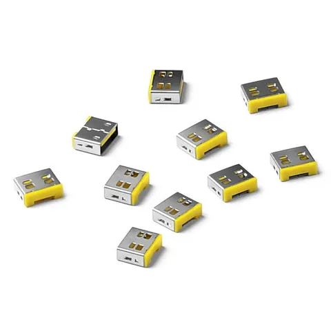 SmartKeeper Basic "USB-A Port" Blocker gelb 10 Stk. – Bild 2