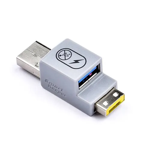SmartKeeper Basic "USB-A Port" Smart Data Blocker gelb – Bild 2