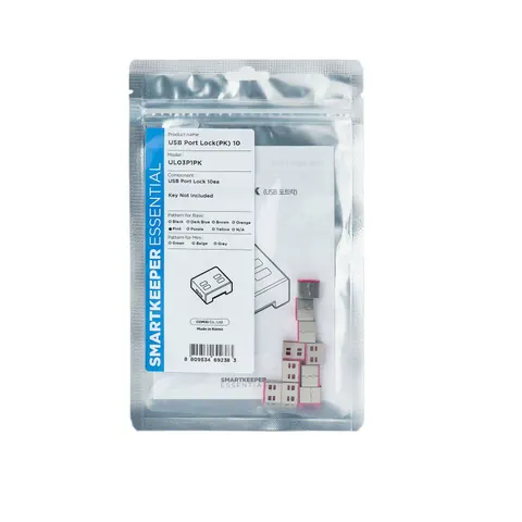 SmartKeeper Basic "USB-A Port" Blocker pink 10 Stk. – Bild 2