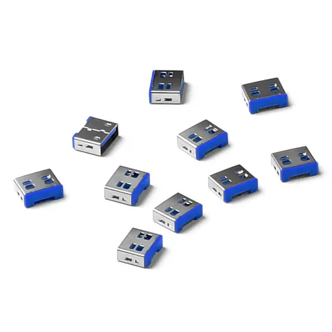 SmartKeeper Basic "USB-A Port" Blocker dunkelblau 10 Stk. – Bild 2