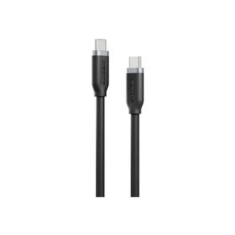 Alogic USB C Adapterkabel Elements Typ C 5A/240W 1m schwarz – Bild 2