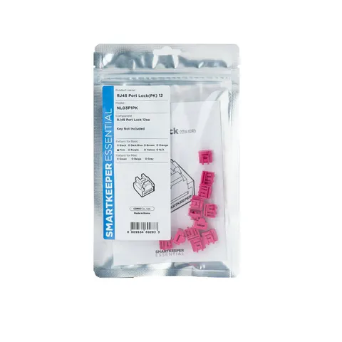 SmartKeeper Basic "RJ45 Port" Blocker pink 12 Stk. – Bild 2