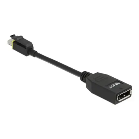 DELOCK mini DP 1.4 > DP Adapter mit Einrastfunktion 8K 60Hz – Bild 3