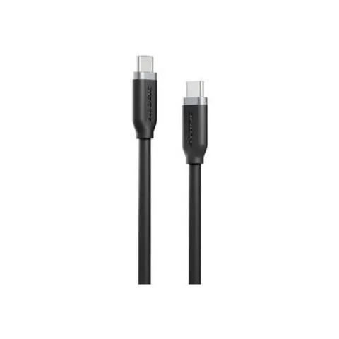 Alogic USB C Adapterkabel Elements Typ C 5A/240W 2m schwarz – Bild 2