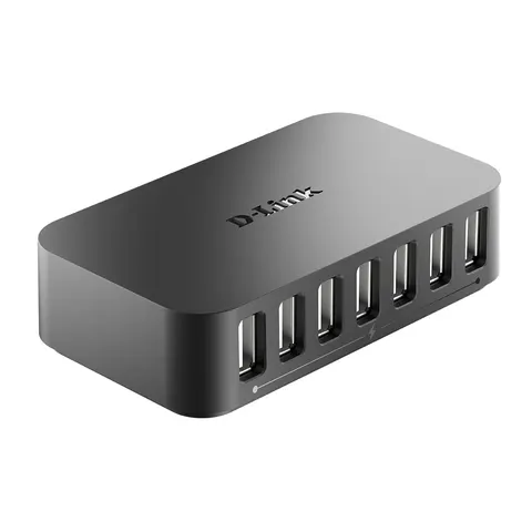 D-Link DUB-H7/E, 7-Port USB 2.0 Hub – Bild 2