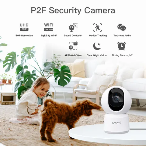 Arenti P2F 5MP WLAN Innenkamera – Bild 2