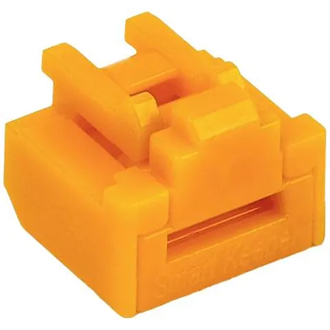 SmartKeeper Basic "RJ45 Port" Blocker orange 10 Stk.+Key – Bild 2