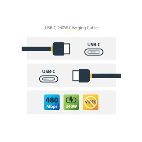 STARTECH 2m USB-C Ladekabel 240W PD – USB2EPR2M – Bild 2
