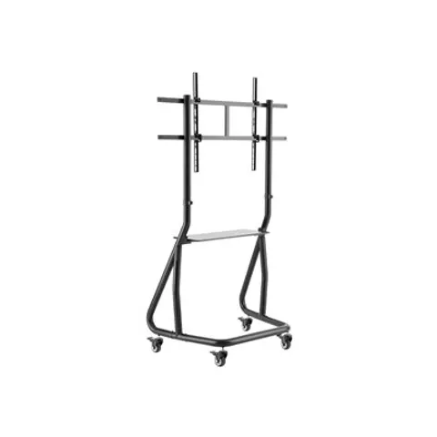 NEOMOUNTS Mobile Flat Screen Floor Stand – Schwarz – Bild 3