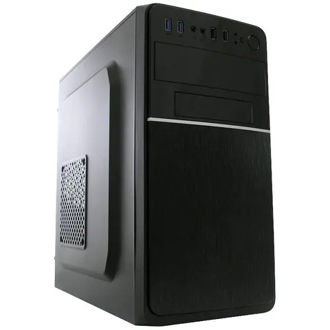 LC Power 2015MB Micro-Tower PC-Gehäuse Schwarz – Bild 3