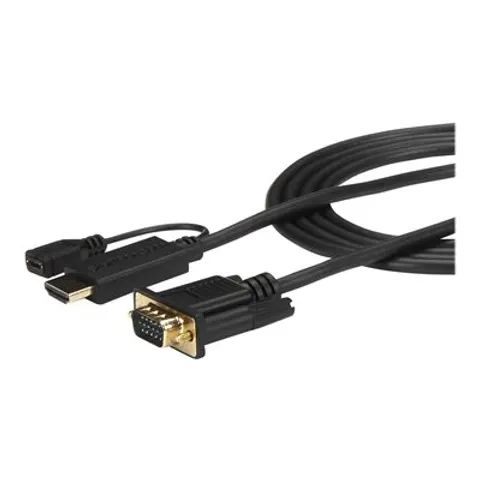 STARTECH 1,8m HDMI VGA Konverter Kabel – Bild 2