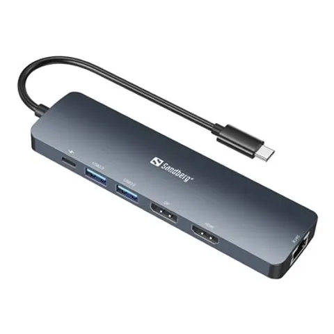 SANDBERG USB-C 8K Display Dock – Bild 2