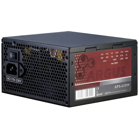 Inter-Tech Netzteil 620W Argus APS-620W 120mm Lüfter – Bild 2