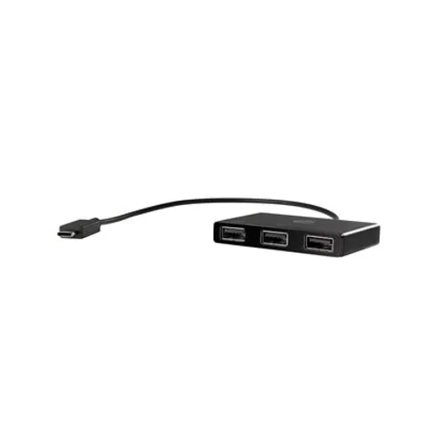 HP USB-C - USB-A Hub – Schwarz – Bild 3