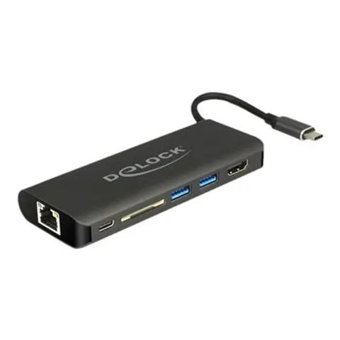 DELOCK USB Type-C3.1 Dockingstation HDMI – Schwarz – Bild 4