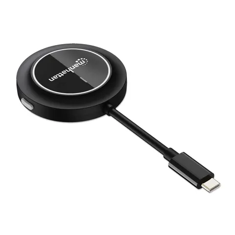 MANHATTAN 1080p Wireless HDMI-Displayadapter + USB-C Sender – Bild 3