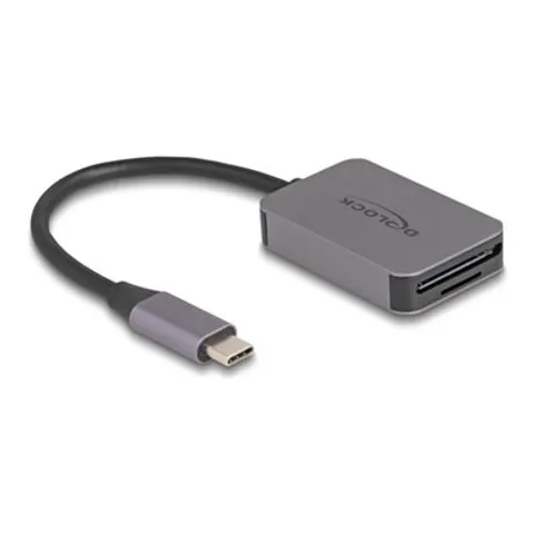 DELOCK USB Type-C Card Reader im Alu – Bild 2