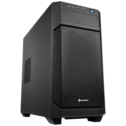 Sharkoon PC Gehäuse V1000 Micro-ATX schwarz – Bild 4