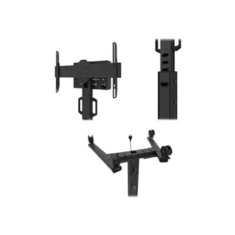 NEOMOUNTS Move Up Mobile Display Stand – Schwarz – Bild 4