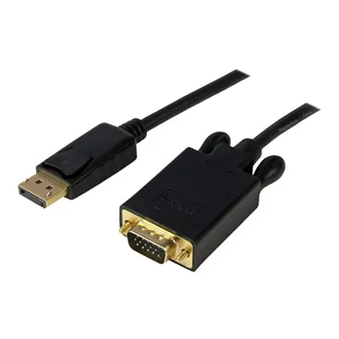 STARTECH 1.8m DP to VGA Cable – Schwarz – Bild 2