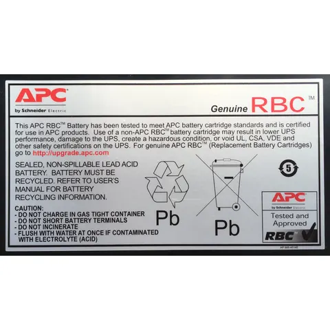 APC Batterie USV RBC2 12V 7Ah – Bild 3