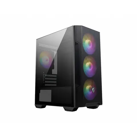 MSI MAG FORGE M100R | PC-Gehäuse – Schwarz – Bild 3