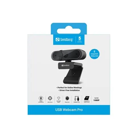 SANDBERG USB Webcam Pro – Bild 2