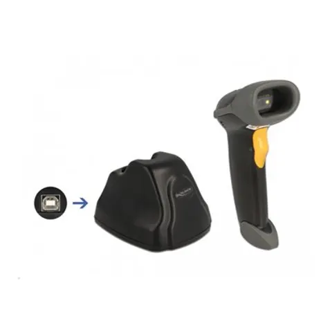 Delock 90518 Barcode-Scanner Schwarz – Bild 3