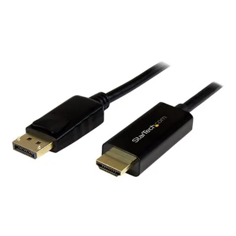STARTECH 2m DP to HDMI cable - 4K – Schwarz – Bild 2