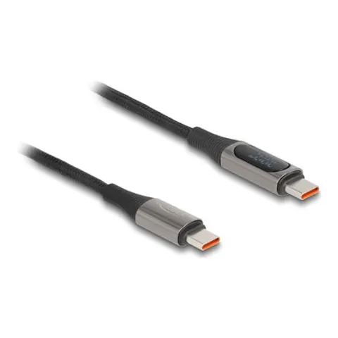 DELOCK USB 2.0 Kabel USB Type-C PD3.0 2m – Schwarz – Bild 2