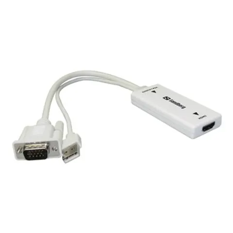 SANDBERG VGA+Audio to HDMI Converter – Bild 2