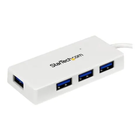 STARTECH 4 Port USB 3.0 SuperSpeed Hub – Weiß – Bild 2