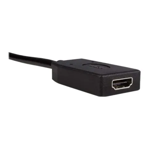 STARTECH DP auf HDMI Adapter/ Konverter – Schwarz – Bild 2