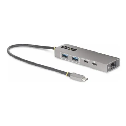 STARTECH 3-Port USB-C Hub 2.5GbE PD – Space-grau – Bild 3
