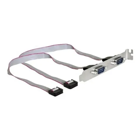 DELOCK Slotblech - Seriell 2xPort – Bild 2