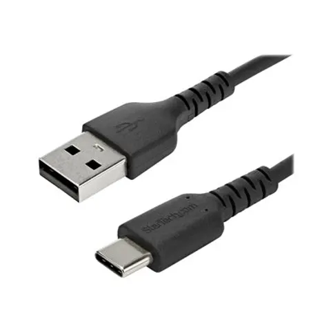 STARTECH 1m USB 2.0 auf USB C Kabel – Schwarz – Bild 2