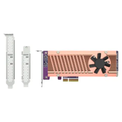 QNAP QM2-2P-344 - Speicher-Controller - M.2 - PCIe – Bild 3
