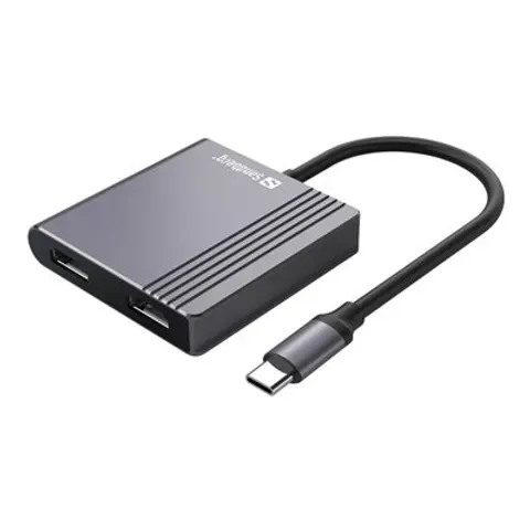 SANDBERG USB-C Dock 2xHDMI+USB+PD – Bild 2