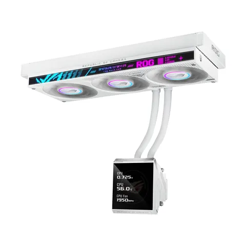 Asus ROG Strix SLC IV 360 Argb LCD WHT – Bild 3