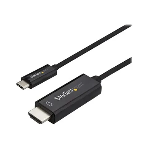 STARTECH 1m USB C to HDMI Cable - Black – Schwarz – Bild 2