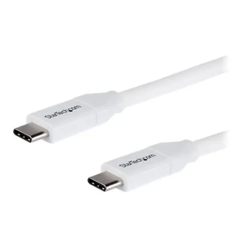 STARTECH 2m USB-C Kabel mit 5A PD – Weiß – Bild 2