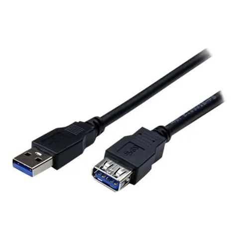STARTECH 2m Black USB 3 Extension Cable – Schwarz – Bild 2