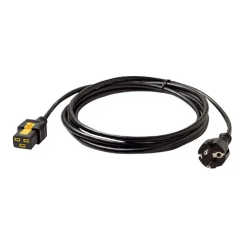APC Stromkabel C19 / CEE/7 Schuko 3,0m – Schwarz – Bild 3
