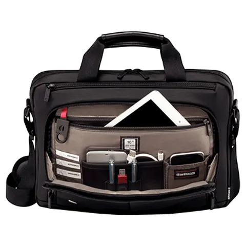 WENGER Source 35,8cm Notebook Tasche sch – Schwarz – Bild 2