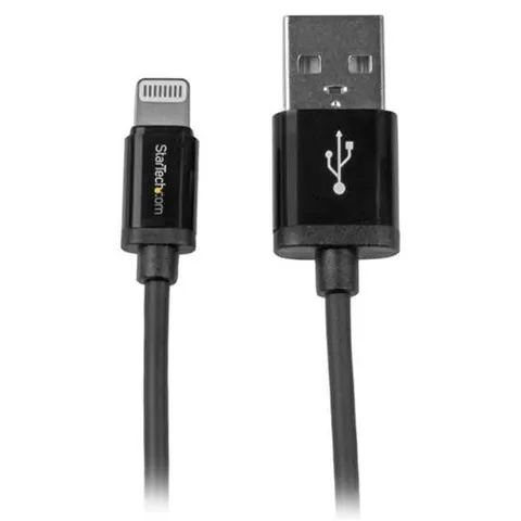 STARTECH.COM ST USBLT1MB - Data and charging cable, USB-A > lightning, 1 m, black – image 3
