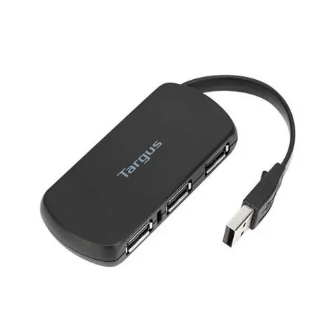 Targus ACH114EU interface hub USB 2.0 480 Mbit/s Black – image 4