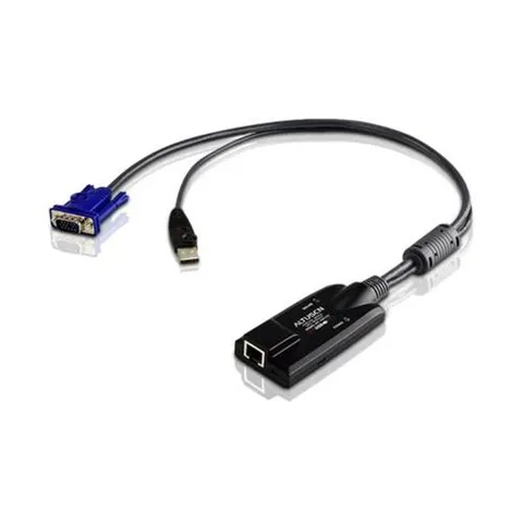 ATEN USB - VGA to Cat5e/6 KVM Adapter Cable (CPU Module). with Virtual – image 3