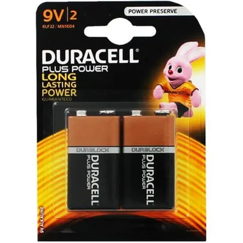 Duracell 2x 9V Single-use battery Alkaline – image 2