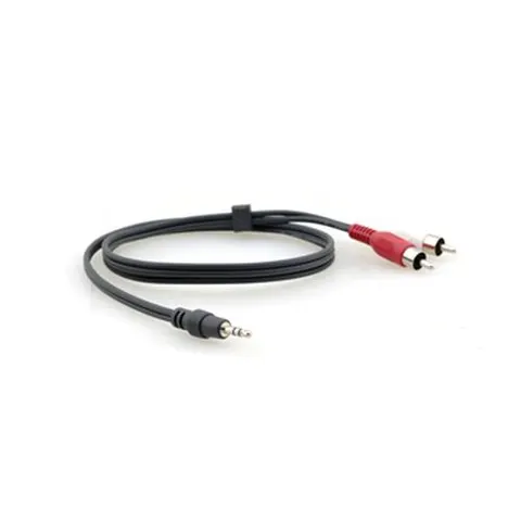 Kramer Electronics 3.5mm - 2 RCA 4.6m audio cable Black Red White – image 2